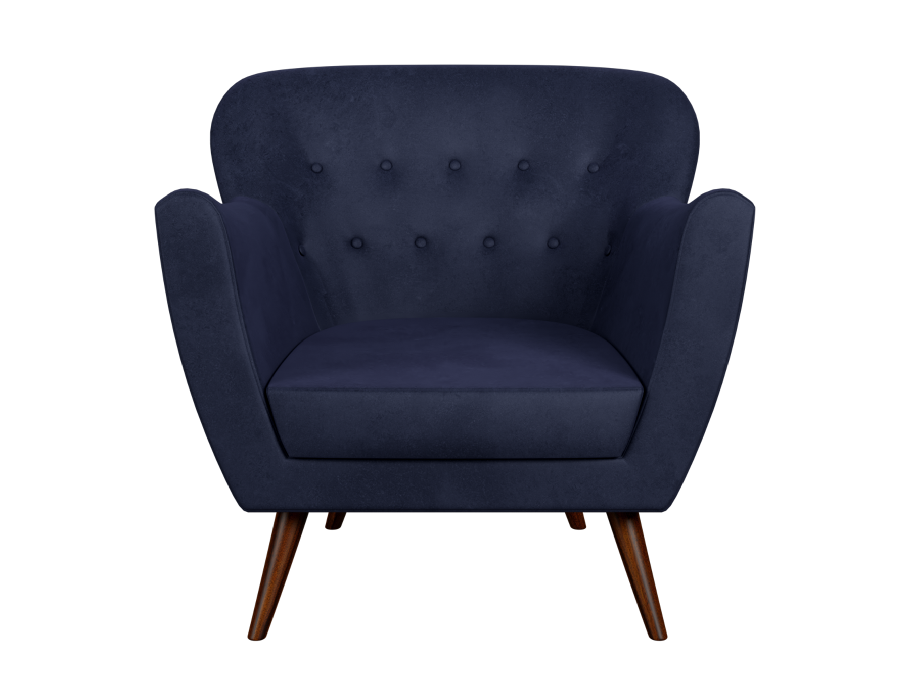 Bedroom Sofa Chair Alexa In Navy Blue Colour